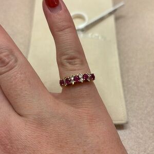 Vintage Ruby & Diamond 14K Ring